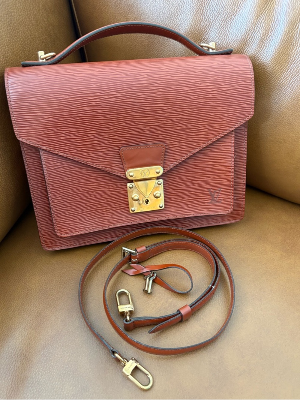 Louis Vuitton Epi Leather Monceau-Vintage